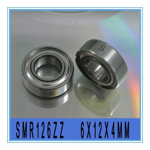 Prompt Delivery 10PCS Viskatrol Ball Bearing SMR126ZZ 6X12X4MM WML6012ZZ, L-1260ZZ,MR126ZZ,WBC6-12ZZA,X6ZZ,6M12ZZ