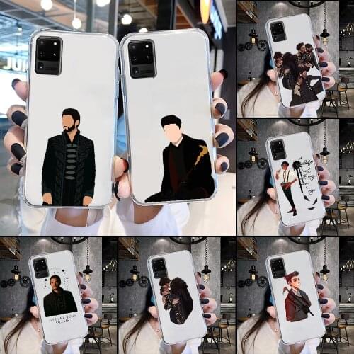 Shadow and bone Phone Case For Samsung Galaxy Note 4 8 9 10 20 S8 S9 S10 S10E S20 Plus UITRA Ultra transparent painting