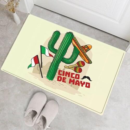 Tropical Rain Forest Style Home Door Mat Portable Alfombras Para La Cocina Anti-slip Entrance Bathroom Mat Doormat Living Room