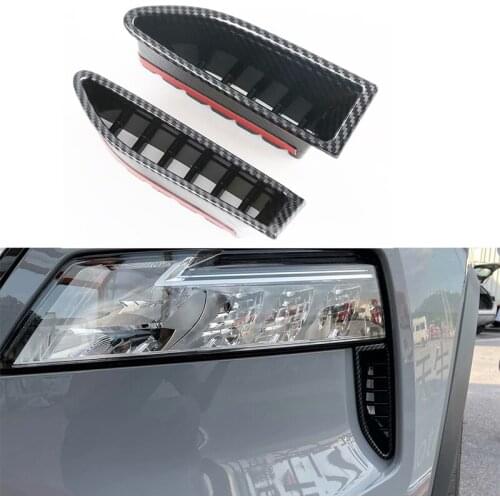 Chrome Car Styling Front Head Light Eyebrow Cover Trim For Nissan Rogue X-Trail T33 2021 2022