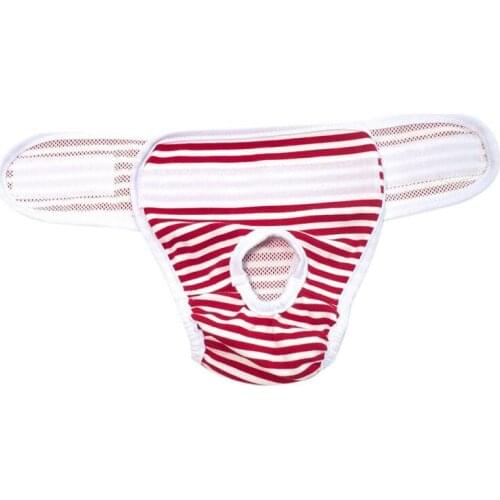 Red Panties Cute Pet Physiological Pant Four Season Sanitary Pant For Female lovely Underwear For Boy DogCat