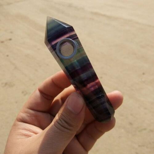 Best quality natural amethyst quartz crystal smoking pipes