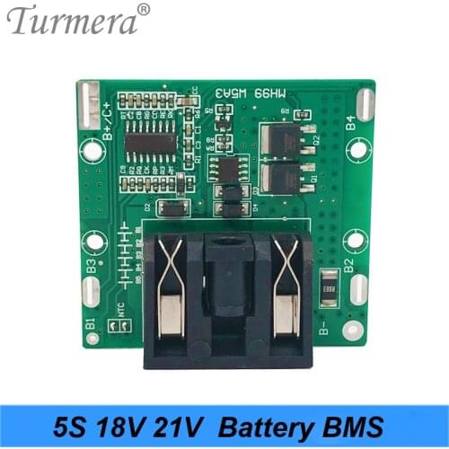 Li-ion Lithium Battery BMS 5S 18v 21v 20A 18650 Battery Screwdriver Shura Charger Protection Board Fit for Electric Drill Tool