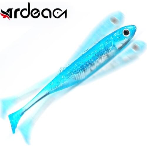 ARDEA artificial simulation bait high quality silicone bait swimming realistic swing bionic noise bait Japanese bait