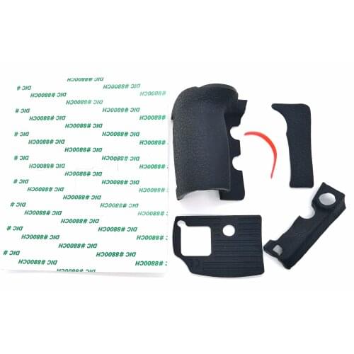 New A Set Of Body Rubber 4 pcs Front cover + Back cover Rubber For Nikon D810 Repair Spare Parts