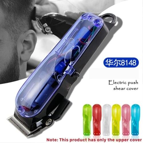 Transparent Hair Clipper Top Housing Cover Clear Upper Lid For Wahl 8591/8148 Series Hair Clippers G0404