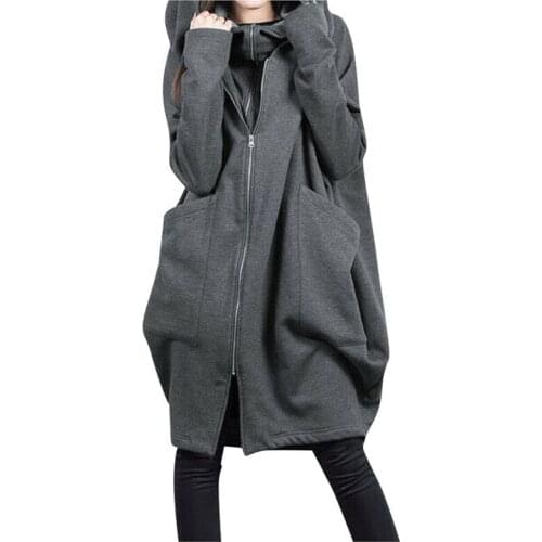 Женские длинные толстовки QPFJQD China At AliExpress