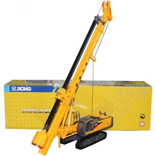 Rare Collectible Alloy Toy Model Gift 1:35 Scale XCMG XR220 Rotary Drilling Rig Engineering Machinery Vehicles Diecast Model