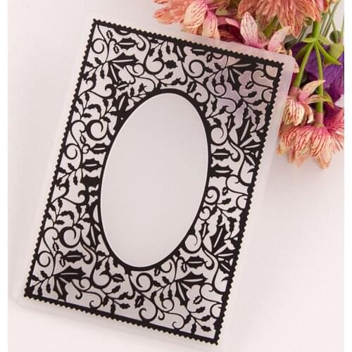 Cut and Embossed Folder Plastic Template Craft Card Making Paper Card Album Wedding Decoration Em175