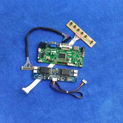 Fit HM215WU1/LM215WF1/LM215WF2/LM215WF3 DVI VGA HDMI-compatible LCD display 4CCFL LVDS 30 Pin 1920*1080 DIY Kit Controller Board