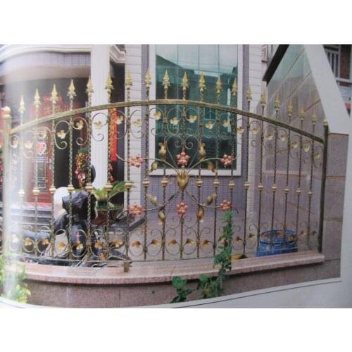 Hench Home Garden decoration hand forged wrought iron fence price