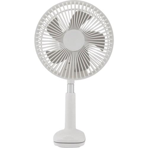 Stand Fan,Clip Fan Folding Portable Telescopic Floor/USB Desk Fan Battery,3 Speeds,for Office Home Outdoor Camping