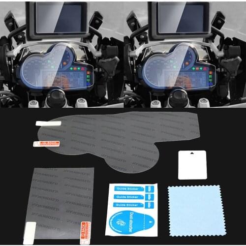 For BMW R1200GS R1250GS/ADV F850GS F750GS R1200GSA R1200 C400X S1000XR R1250R/RS 2018 R 1200 GS Motobike Film Screen Protection