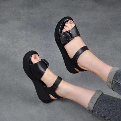 2021 Summer Women Sandals Bottom Of The Thick Platform sandal Fashion Ladies Sandals