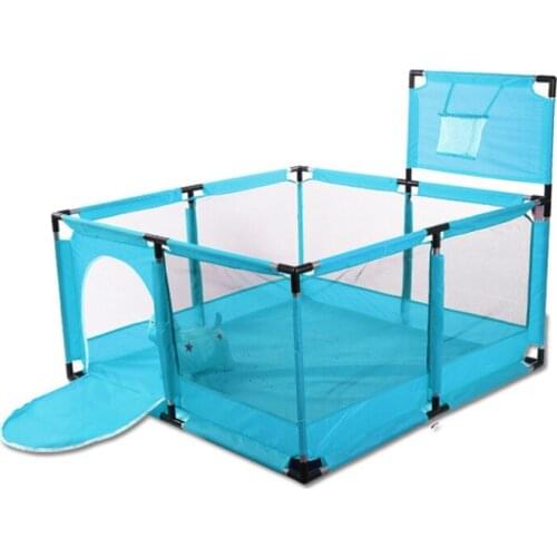 Childrens Indoor Playground Infant Protective Fence 65CM Square Football Fence Can Shoot Home Baby Crawl Fence