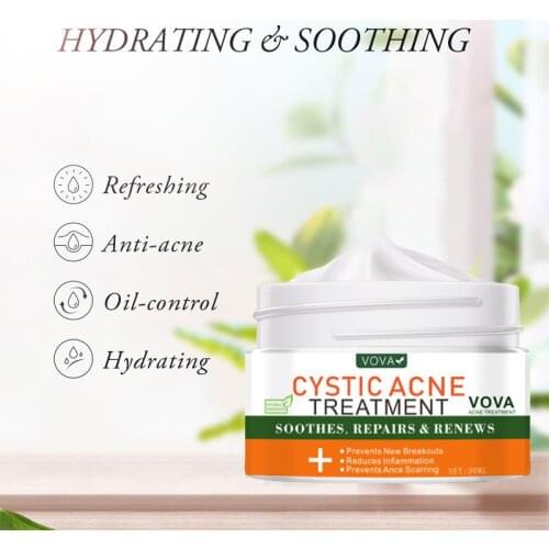 Effective Acne Removal Cream Acne Treatment Fade Acne Spots Oil Control Shrink Pores Whitening Moisturizing Acne Cream Skin Care