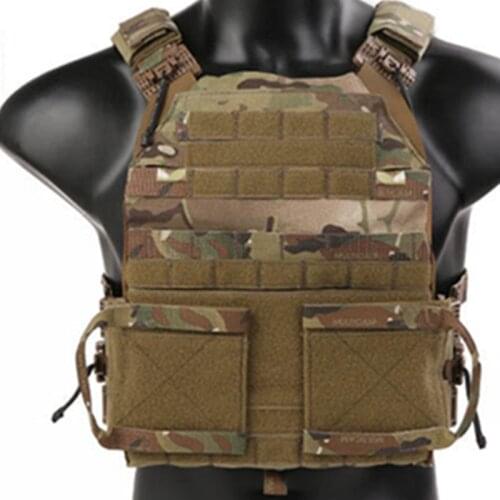 Emersongear Tactical Quick Release Vests Jum Plate Carrier 2.0 Tactical JPC Vest Military Hunting Molle Vest for Airsoft