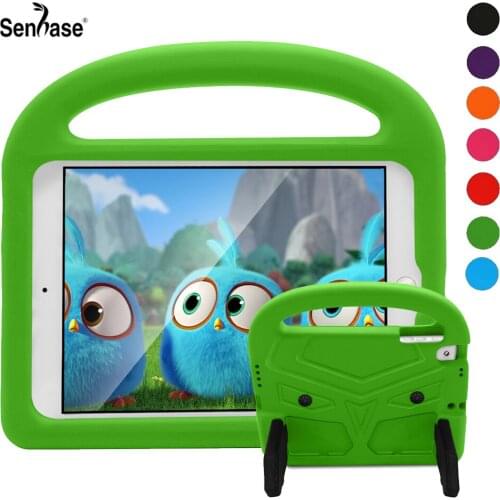 EVA Portable Stand Kids Safe Foam Shockproof Tablet Cover For Apple iPad 9.7 2018 2017 Air 2 5 6 Pro 9.7 2016 Case