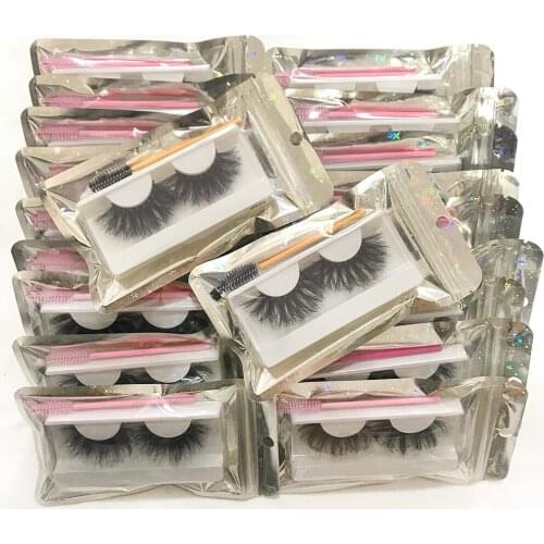 False Eyelashes Mink Lashes Bulk Lashes Mink 25mm Mink Eyelashes Package Wholesale Lash Extension Full Strip Lashes Bulk Vendors