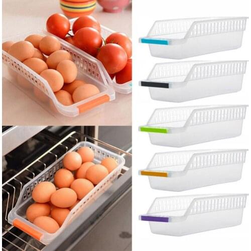 Hot Sales Home Kitchen Fridge Space Saver Organizer Slide Under Shelf Rack Storage Holder