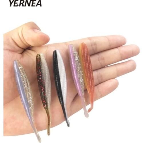 New 1PCS 4.7g 9.8cm New Fish Bionic Road Sub Soft Bait Plastic Lure Soft Bait Fishing Lure Manual Silicone Imitation