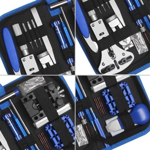 Watch Repair Kit Back Case Opener Bracelet Link Pin Remover Spring Bar