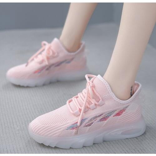 Women Shoes 2021 Casual Running Shoes Women Mesh Breathable Jelly Shoes Ladies Platform Comfort White Shoes Zapatos De Mujer