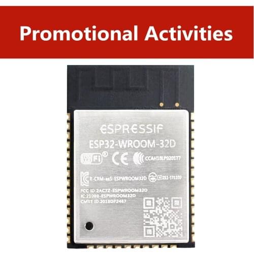 Original ESPRESSIF ESP32-WROOM-32D ESP-32 4MB 32Mbit WiFi + Bluetooth modul wichtigsten chip ESP32S main chips ESP32-D0WD