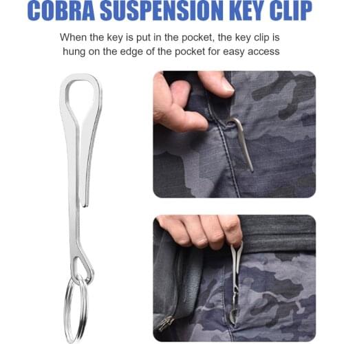 Portable Multi Tool Multifunctional Carabiner Hook Camp Outdoor Hanging Suspension Keychain Pocket Clip Hike Mountain Climb