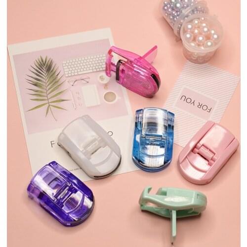 Professional Mini Eyelash Curler Portable Eye Lashes Curling Eyelash Clip Cosmetic Makeup Tools Accessories