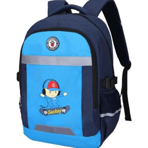 Boys and girls Kids backpack children Mochila cute cartoon skateboard music kidpattern Rucksack elementary school school bag