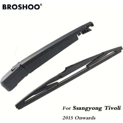 BROSHOO Car Rear Wiper Blades Back Windscreen Wiper Arm For Ssangyong Tivoli Hatchback (2015-) 310mm,Windshield Auto Styling