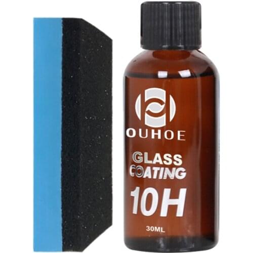 30ml Car Paint Care Liquid Glass Car Nano Super Ceramic Car Coating Super Hydrophobic Coating Auto Detailing Glasscoat Tslm1