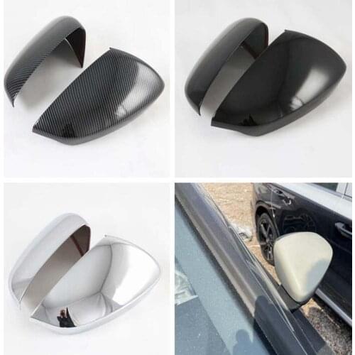 Car Styling For AUDI A3L 2021 Rearview Mirror Cover Trim Exterior Auto Molding Accessories 2pcs