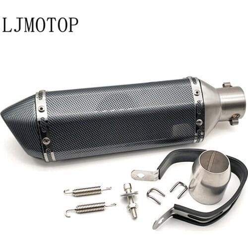 Universal Modified Motorcycle Exhaust Muffler with DB Killer For DUCATI 1098/S/TRicoloR 1198/S/R 749/S/R 848 /EVO 999/S/R