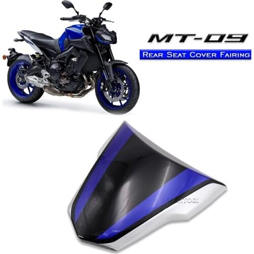 MT09 Windshield Rear Fender NEW Motorcycle Seat Cowl For YAMAHA MT-09 MT09 SP FZ09 Rear Passenger Seat Cover Fairing 2017-2020