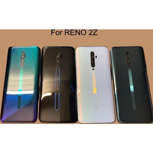 Reno2Z Back Glass Battery Cover For OPPO RENO 2Z Housing 3D Glass Case For Reno 2 Z Rear Door Back Cover