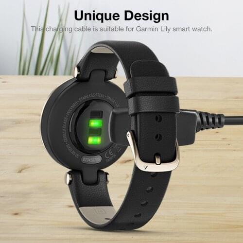 Charger Dock Magnetic USB Charging Cable For Garmin Lily Smart Wa Charging Data Cable Intelligent Wearable Accessories