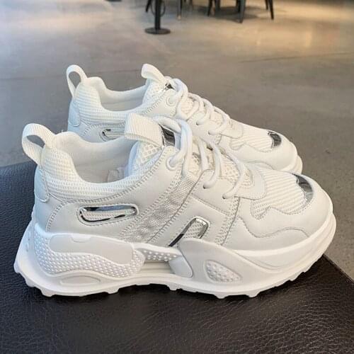 Women Sneakers 2021 newest Designer Shoes Woman Comfort Casual Chunky Sneakers Fashion Light Dad Shoes Ladies Platform Footwear