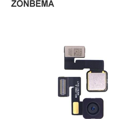 ZONBEMA 10pcs/lot For iPad Air 2 For iPad 6 Big Rear Back Mobile Phone Camera lens Module Main Cam Lens Flex Cable Replacement