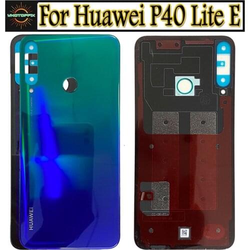 100% Original Glass Back Housing Door For Huawei P40 Lite E Rear Battery cover Replacement For Huawei P40 Lite E Back Cover
