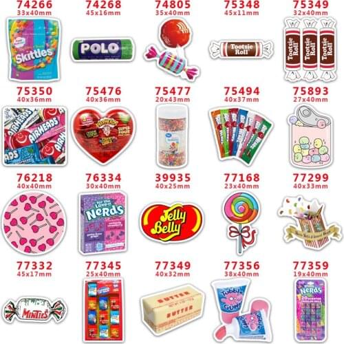 30pcs/lot MOM and Baby Notes Flat Resins Food Boss Planar Resin For Hair Bow Characters PR74266