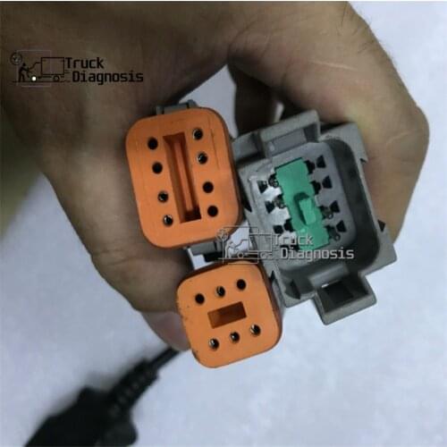 6 Pin cable +Penta 8 Pin male & famale diagnostic cable for VOLVO PENTA volvo vodia5 diagnostic tool