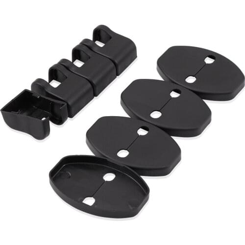 8Pcs/Set Newest Car Styling Door Lock Protective Cover For VW Volkswagen Passat Golf 6 7 Jetta Tiguan Beetle Scirocco Polo Bora