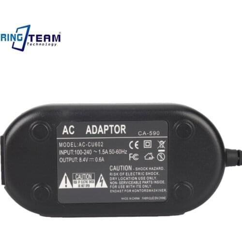 AC Power Adapter CA-590 CA 590 CA590 for Canon Digital Cameras MD216 MD225 MD235 MD245 MD265 DC302 FS10 FS11 FS100