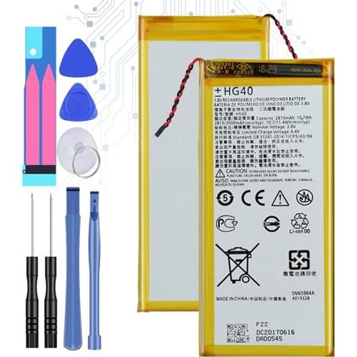 HG40 Battery 3500mAh For Motorola Moto G5 Plus XT1684 XT1685 XT1687 XT1681 G5Plus HG 40