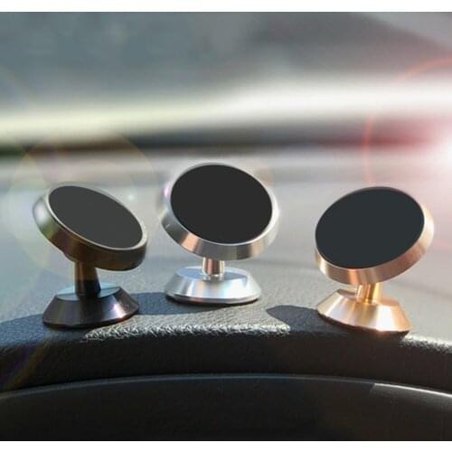360-Degree Rotation Car Mobile Phone Magnetic Holder Air Outlet Car Magnetic Navigation Multi-Function Mobile Phone Stand