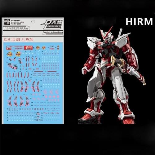 DL Model Decal Water Decal Stickers for MG 1/100 HIRM MBF-P02 Gundam Astray Red Frame Model