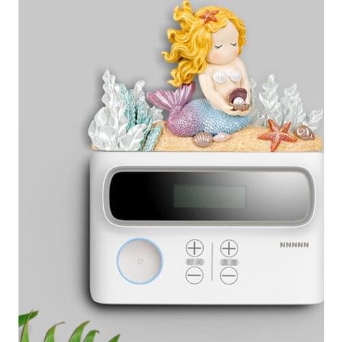 Mermaid door wall ornaments creative wall stickers ins enters the door dining room wall decoration living room home accessories