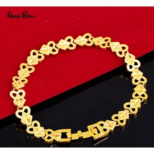 New Fashion Luxury Gold Watch Chain Womens Charm Bracelet Islamic Muslim Middle East Wedding Party Jewelry Gift Wholesale